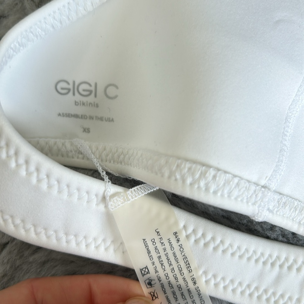 GIGI C Tessa Bikini Top size XS - Picture 6 of 6